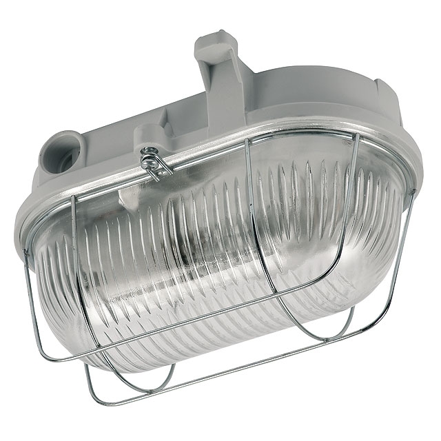 KANLUX Svítidlo s kov.košem Hermi 7063NB 100W IP54