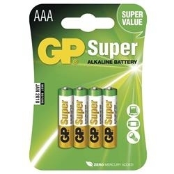 Baterie GP Super Alkaline tužka LR6 AA, B1321