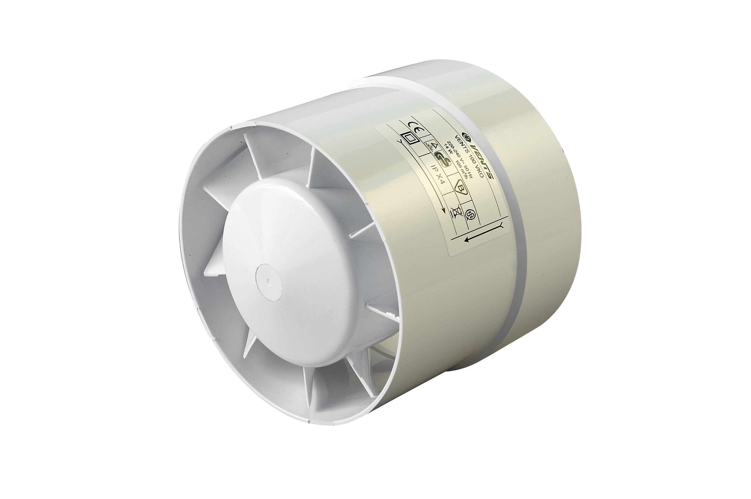 Vents Ventilátor 150 VKO potrubní, axiální