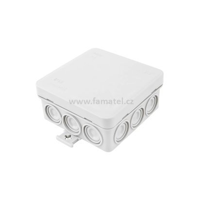 FAMATEL Krabice F12 IP55 85x85mm, 12x vstup 2,5mm2