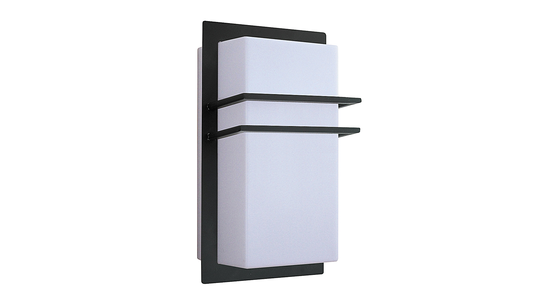 RABALUX 8169 sv.Seattle  E27 MAX 11W, 230V, IP44, černá, kov/ plast