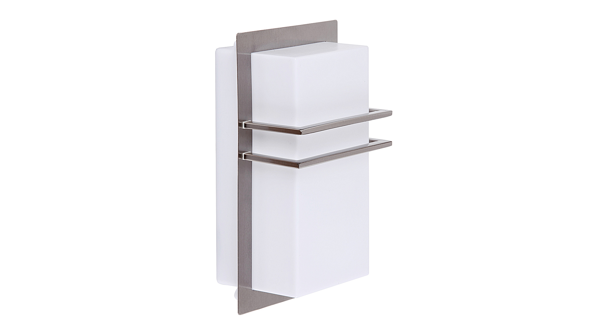 RABALUX 8229 sv.Seattle  E27 1x MAX 11W, 230V, IP44, nerezová ocel, kov/ plast